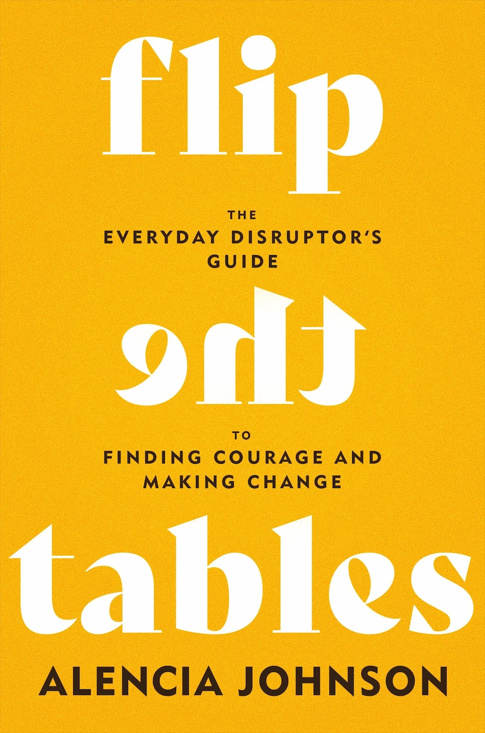 Flip The Tables - Book Cover